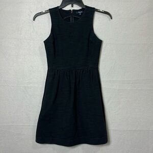 Madewell‎ Womens Sleeveless Swing Dress Size XS Black
